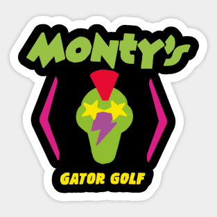 Gator Golf Employee shirt Sticker